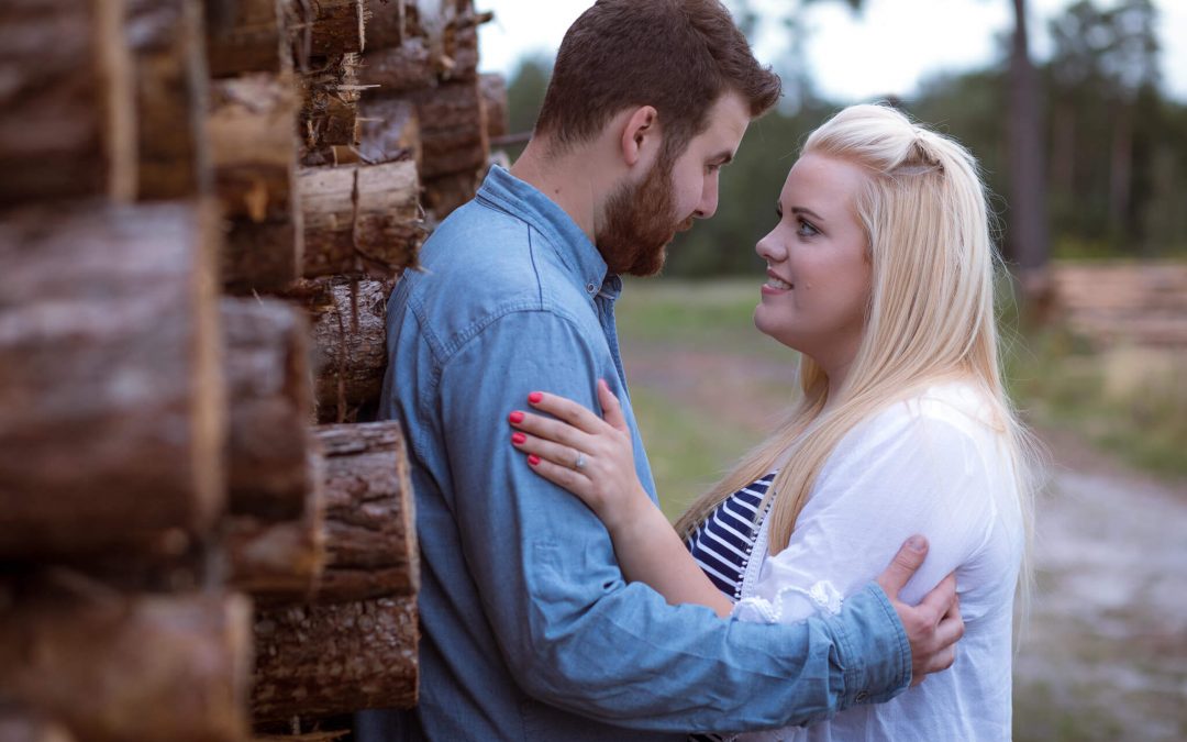 Swinley Forest engagement photography – André & Abi’s pre wedding shoot