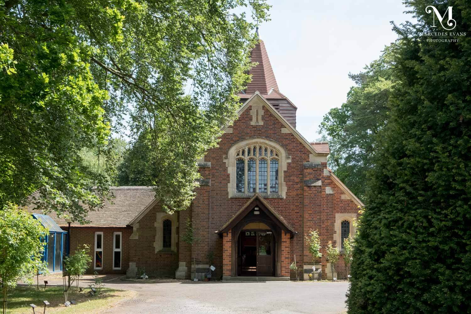 St Andrew's church in Frimley