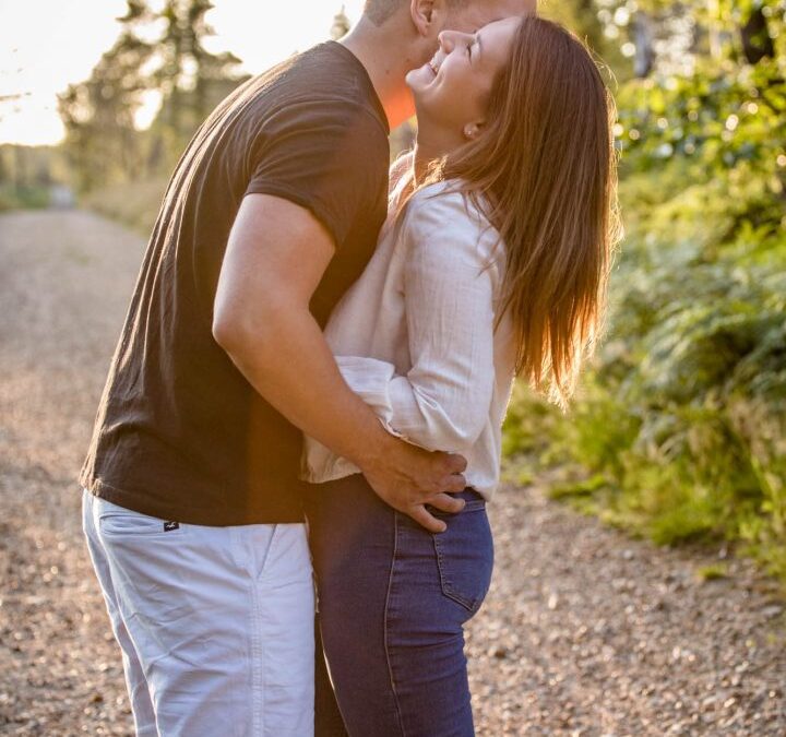 Swinley Forest Engagement Photography