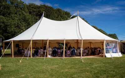 A Summer Marquee Wedding on the Farm